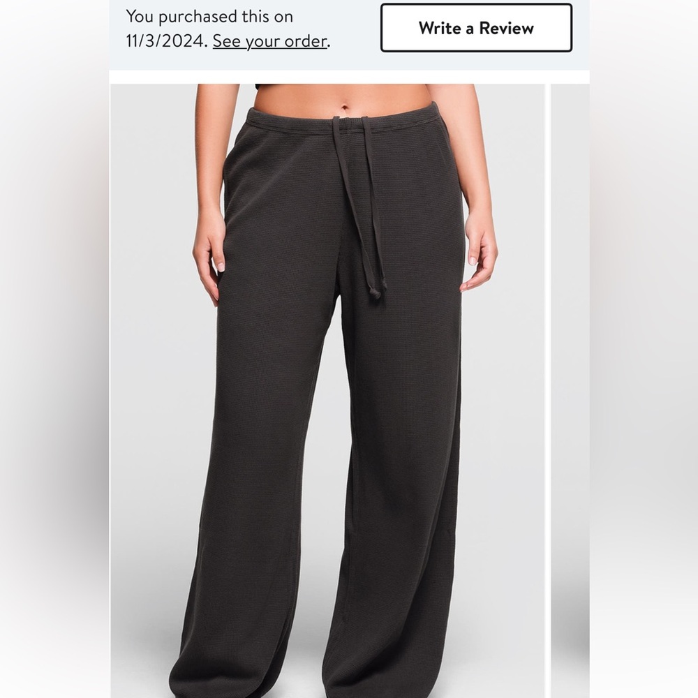 SKIMS Waffle Pajama Pants